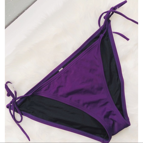 Victoria's Secret Other - Victoria’s Secret Purple Bikini Bottoms✨LARGE